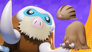 Pokemon UNITE Datamine - Mamoswine Gameplay