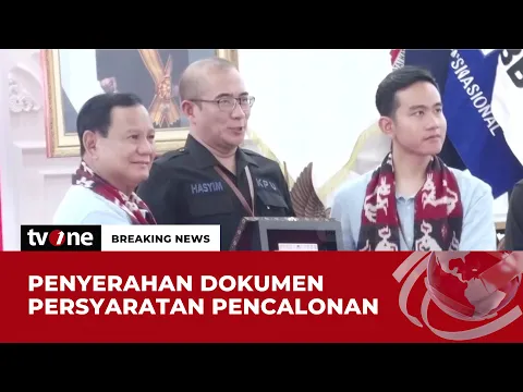 KPU Nyatakan Berkas Pendaftaran Prabowo-Gibran Lengkap