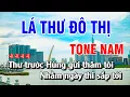 Download Lagu Karaoke Lá Thư Đô Thị Tone Nam Nhạc Sống Dễ Hát | Duy Chiến