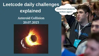 735 Asteroid Collision LeetCode Daily Challenges Explained 20 07 2023