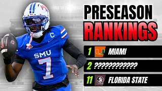 Can Anyone DETHRONE Miami in the ACC Preseason Rankings