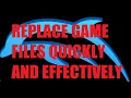 Dolphin Replace Game Files and Convert back to quick tutorial
