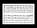 Mozart, String Quartet 12, K.172 - Video Score - Hagen Quartett