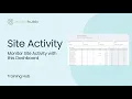 Site Activity Dashboard - Advanced Reporting
