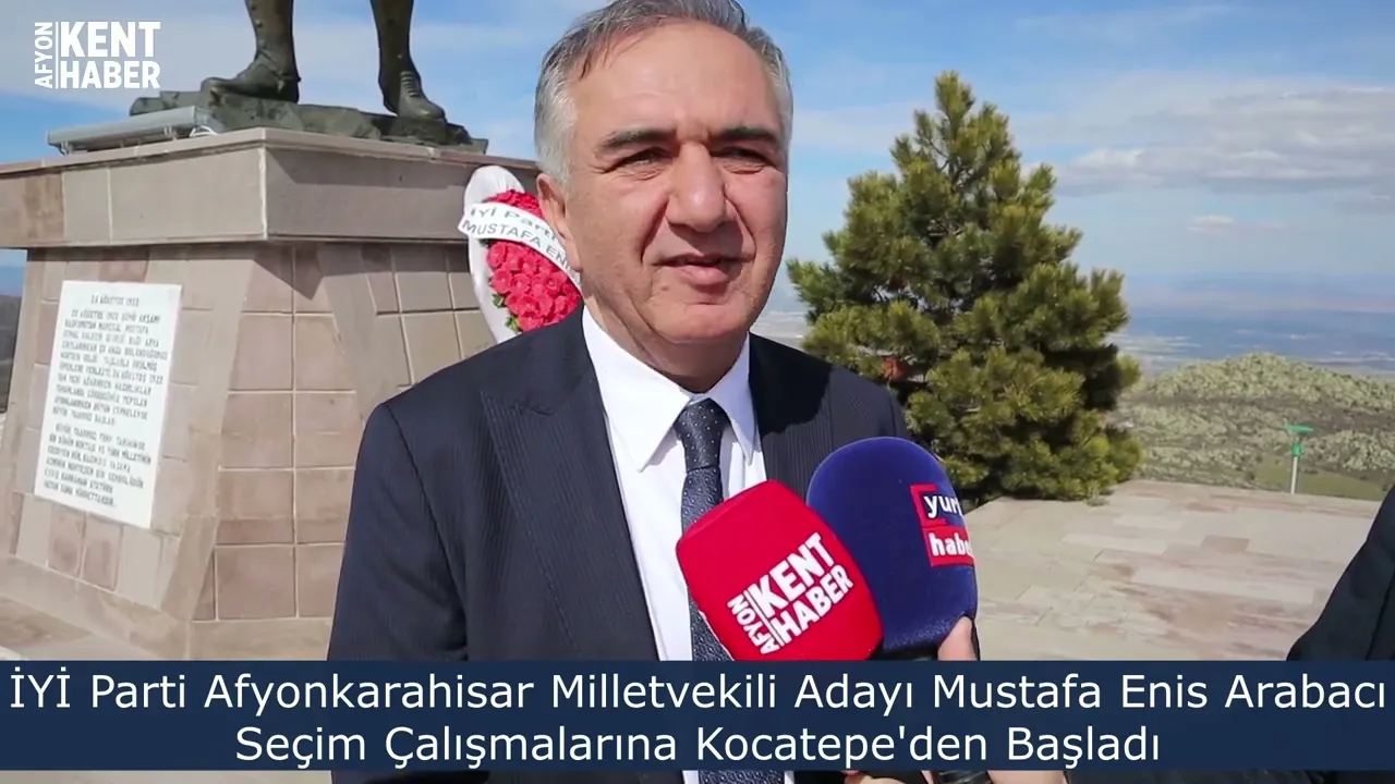 Mustafa Enis Arabacı Kocatepe’den Seçim Çalışmalarına Başladı