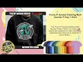 Funny Pi Symbol Dabbing Math Teacher Pi Day T-Shirt