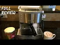 Delonghi EC 702 Manual Espresso Machine Review Pouring Shots Vanilla Latte