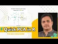Quick PCA Tutorial in R Full Biplot Scree Plot Interpretation