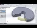 Solidworks Course 4 - Revolve Base and Cut