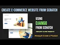 Amazon Clone Website From Scratch Using Django Django E-commerce Website AIOC