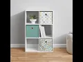 Mainstays 6 Cube Organizer Guided Assembly