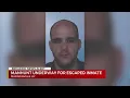 Manhunt underway for escaped inmate