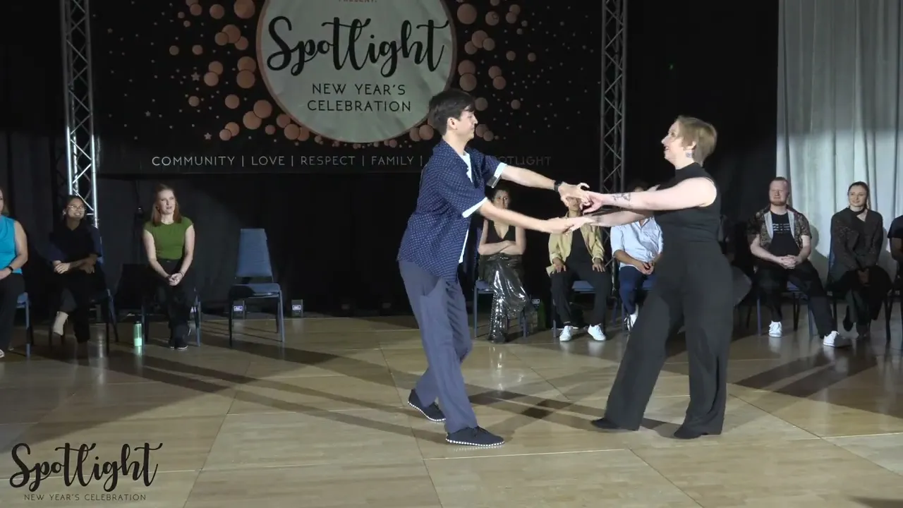 Spotlight New Year's Celebration 2024/2025 Novice Jack & Jill Alex Lee Boulton & Esther McCrystal