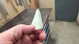 23 June 2024  Making profile and laminating inside step 1