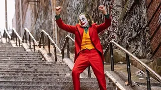 stairs dance scene ll escape from cops joker ll 4k ultrahd