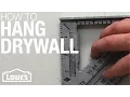 How to Hang Drywall