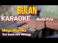 Download Lagu BULAN - Mega Mustika | karaoke nada pria | lirik