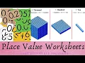 Place Value Worksheets with Free printable Place Value Worksheets for Kindergartens Part 1