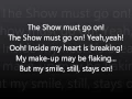 Download Lagu The Show Must Go On-Queen Lyrics (HD)