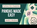 Pandas Made Easy - Melt Method Python Pandas Tutorial