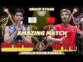 AMAZING MATCH Chou Tien Chen TPE vs Shi Yu Qi CHN GS World Tour Finals Full Score