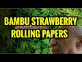 4K BAMBU STRAWBERRY FLAVORED ROLLING PAPERS