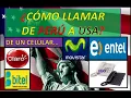 Como llamar de PERU a USA de MOVISTAR CLARO ENTEL BITEL o FIJO 2020