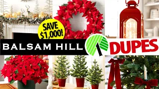 ✨INSTANT Luxury✨Dollar Tree Christmas HACKS & Balsam Hill DIY Dupes that will SAVE you BIG TIME