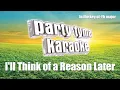Lee Ann Womack - I'll Think of a Reason Later (Karaoke Version)