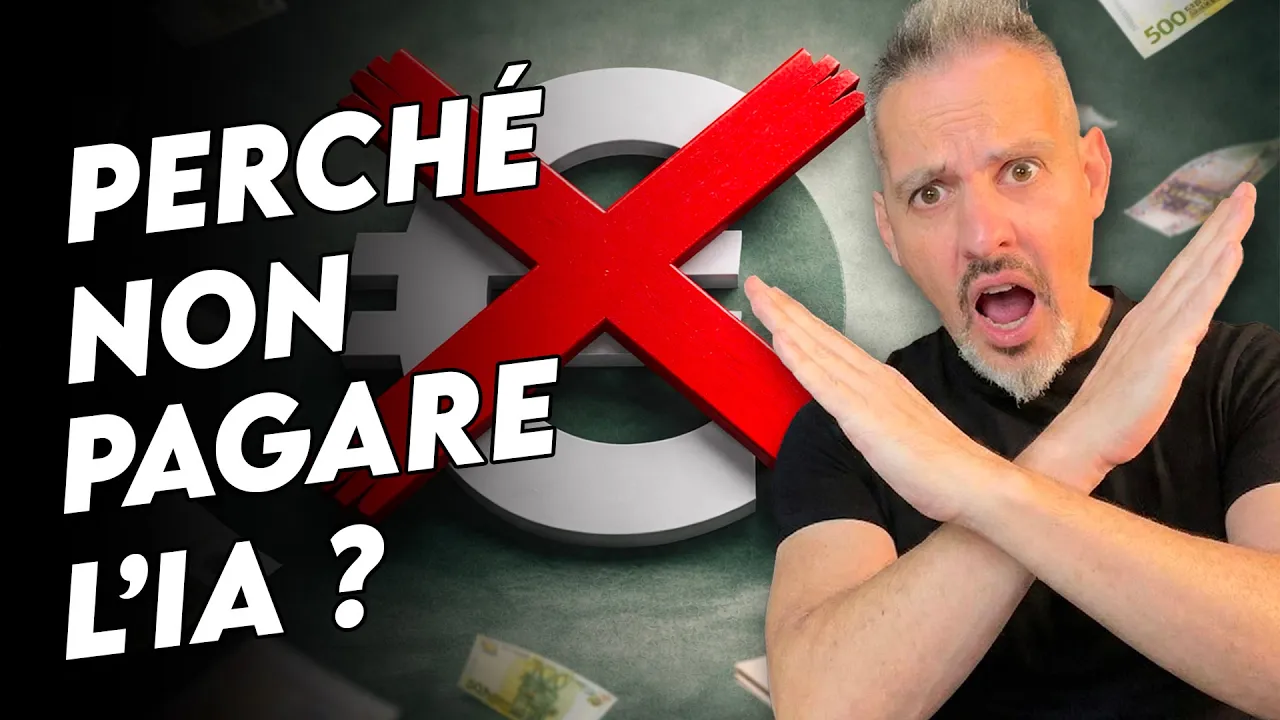 Anteprima di IA a pagamento ? No grazie (e ti spiego perché)