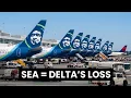 Delta Is Losing Seattle Airport To Alaska Airlines