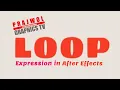 Loop Expression in After Effects After Effects Tutorial