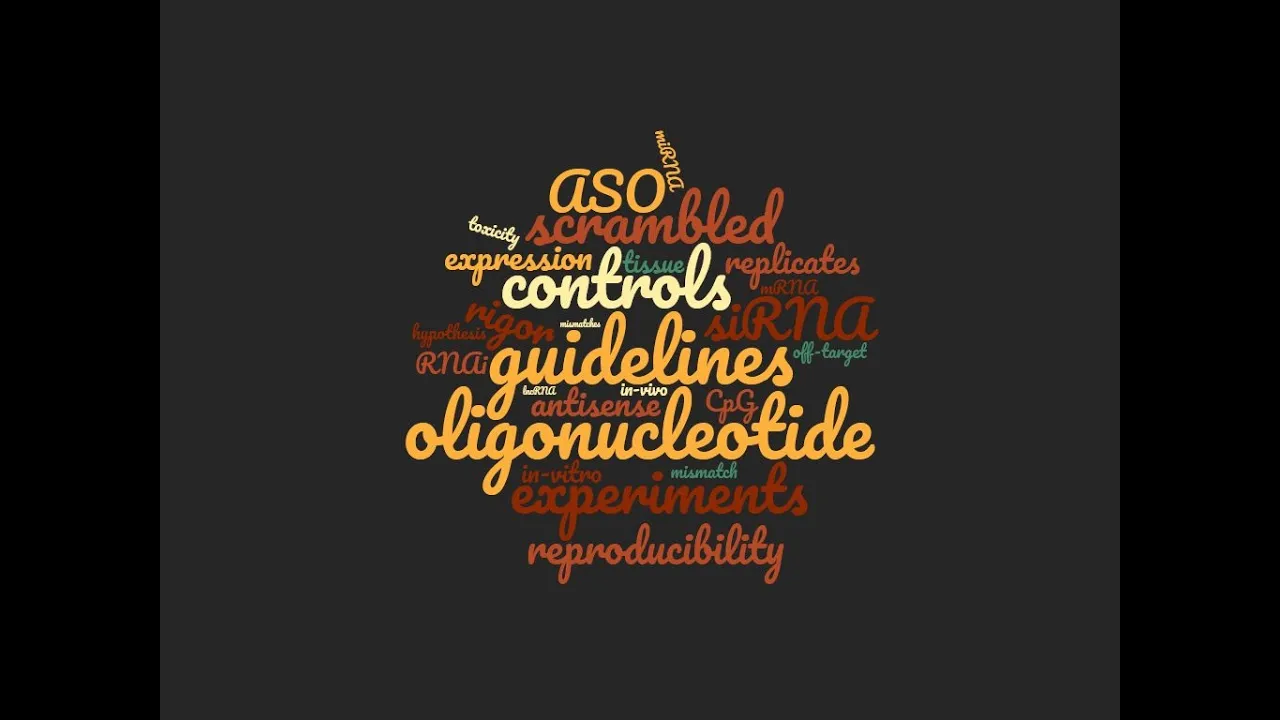 David Corey: Guidelines for Experiments using Antisense Oligonucleotides and Double-Stranded RNAs