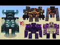 Download Lagu Warden vs Netherite Monstrosity, Ender Guardian, Ender Golem \u0026 Blackstone Golem