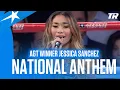 Download Lagu AGT Winner, Jessica Sanchez, Sings National Anthem Prior To Manny Pacquiao vs Brandon Rios