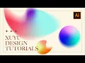 Radial Blur And Freeform Gradient With Adobe Illustrator XUYU Design Tutorials For Beginner