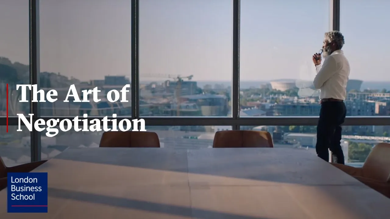 Outline Video The art of negotiation: Six must-have strategies | LBS