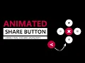 Animated Share Button Using Only HTML CSS