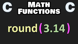 Learn C math functions in 5 minutes