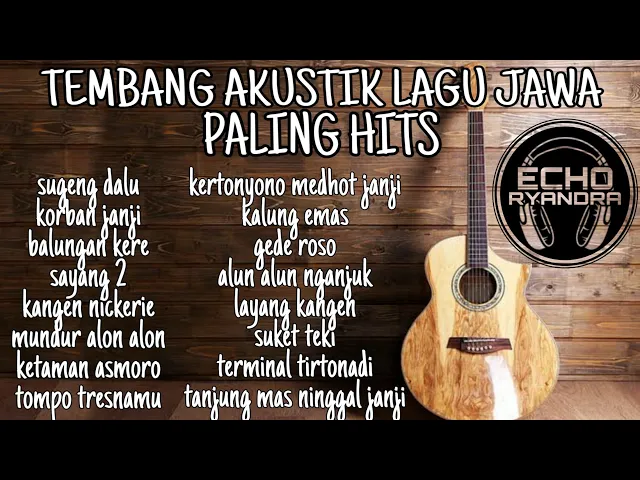 Download MP3 COVER LAGU JAWA AKUSTIK TERBAIK & TERPOPULER 2020 [GUYON WATON, DENNY CAKNAN, DLL]