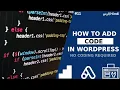 How to Add Code in WordPress No Coding Required WordPress Tutorial In Hindi
