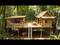 Download Lagu Bamboo Tree Houses High in the Wild Survival Compilation