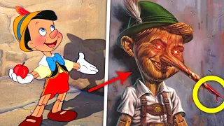 قصة بينوكيو الحقيقية رح تنصدمون من النهاية المرعبة 