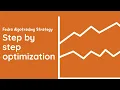 Auto optimization step by step Tradingview stretegy Fedra Algtrading