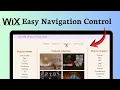 How to make a dropdown menu in Wix Studio Menu Layout