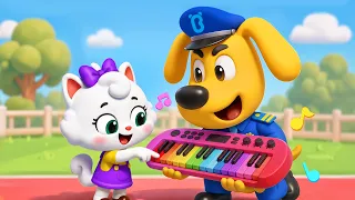 Let's Be Friends | Sharing is Caring | Good Habits | Sheriff Labrador | Kids Cartoon | BabyBus