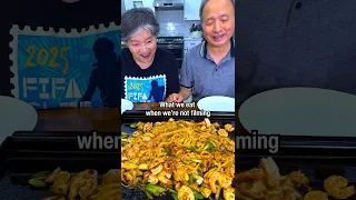 What we eat when we’re not filming
