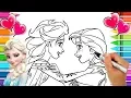 Elsa and Anna Coloring Page Frozen 2 Coloring Book Disney Frozen Coloring Pages