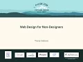 Tracy Osborn Web Design for Non Designers PyCon 2016