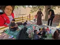 Download Lagu A Beautiful Day in the Village| Breakfast, Farm Visit \u0026 Seeing My Parents | Nomadic Family Life Vlog